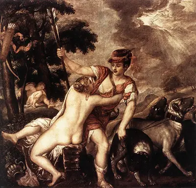 Venus and Adonis 1559 Titian